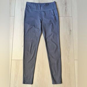 Athleta leggings ghost snake print purple grey medium